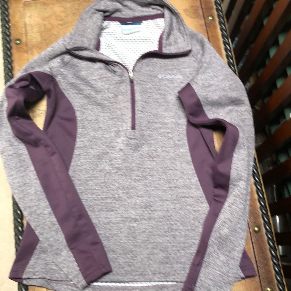 Columbia quarter zip sweatshirt